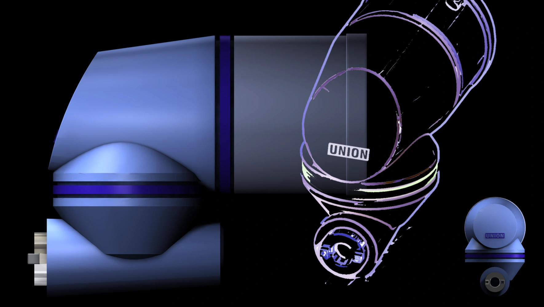Designstudie und Umsetzung eines Fräskopfes