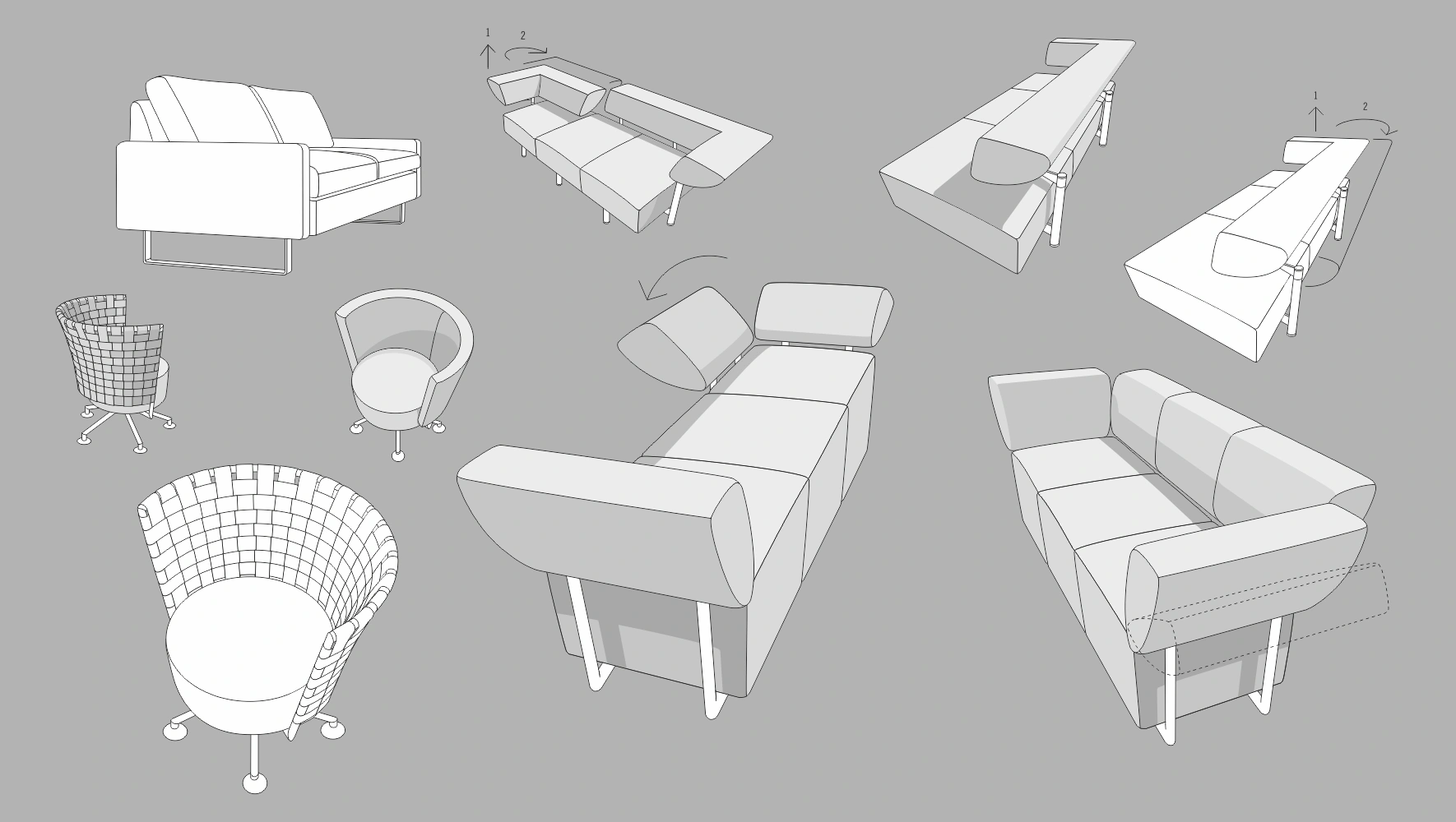 Freie Illustrationen für Marketingzwecke